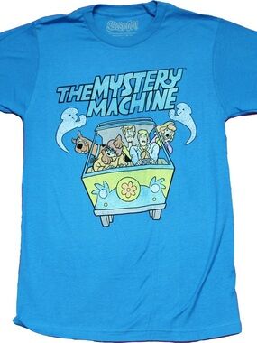 Scooby-Doo The Mystery Machine Graphic Tee - Bright Blue